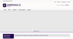 Desktop Screenshot of comprafacil.es