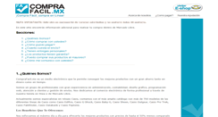 Desktop Screenshot of ml.comprafacil.mx